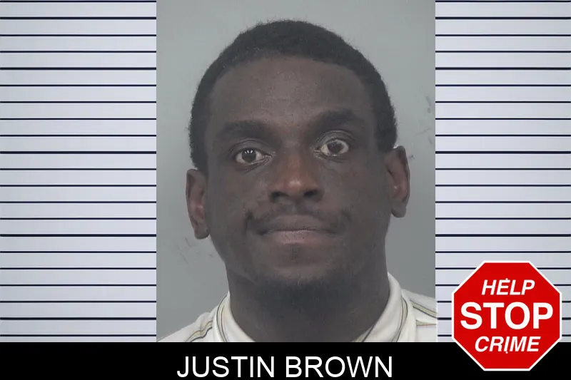 Justin Brown mugshot
