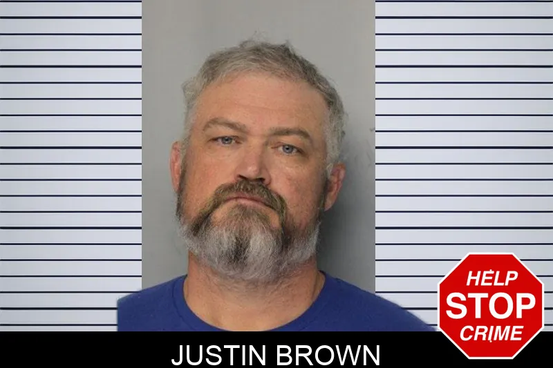 Justin Brown mugshot