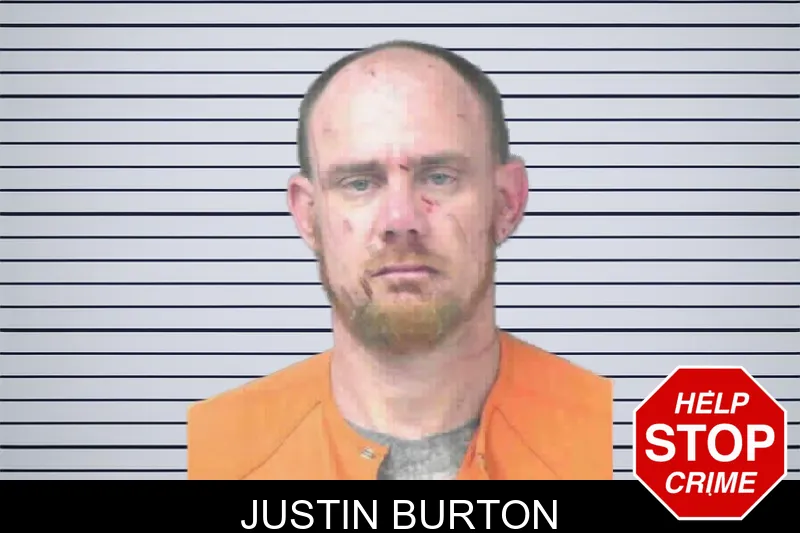 Justin Burton mugshot