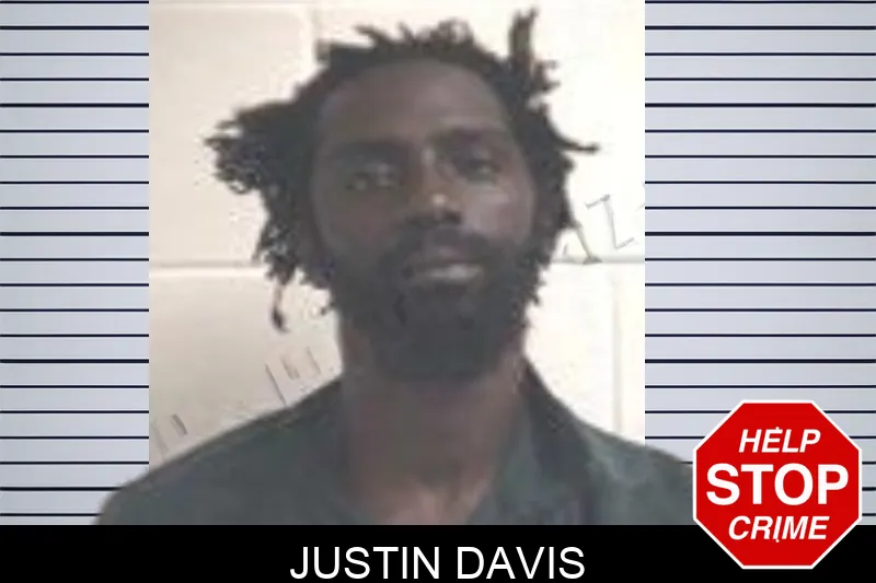 Justin Davis mugshot