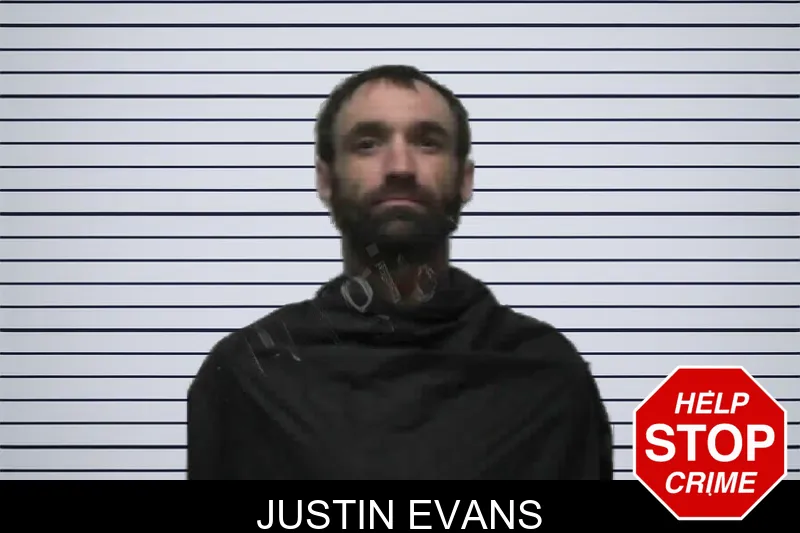 Justin Evans mugshot