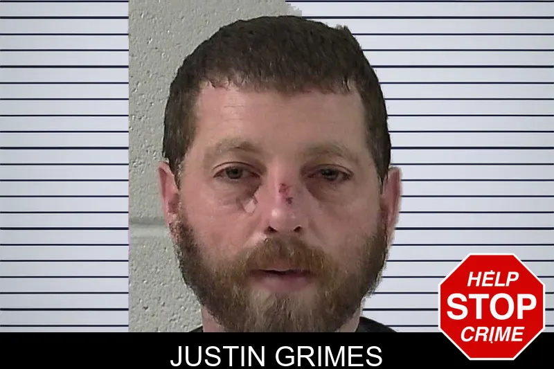 Justin Grimes mugshot