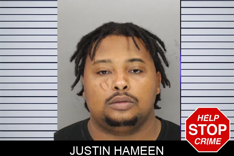 Justin Hameen mugshot