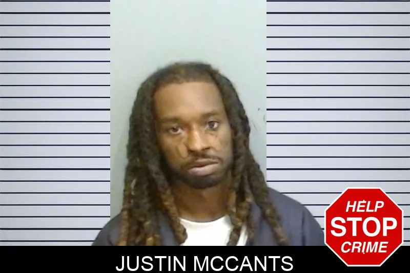Justin McCants mugshot
