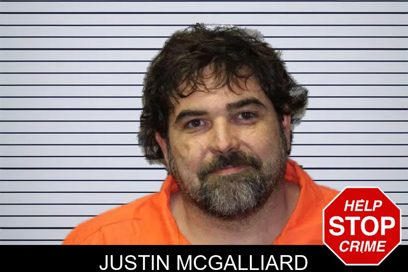 Justin McGalliard mugshot