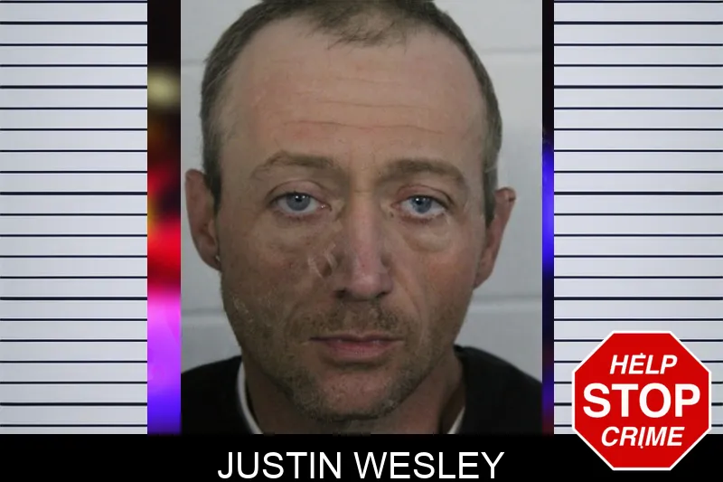 Justin Wesley mugshot