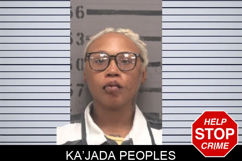 Ka’Jada Peoples mugshot – Dougherty County , Georgia Ka’Jada Peoples mugshot