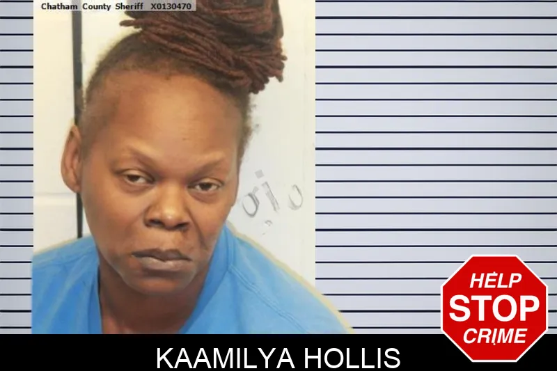 Kaamilya Hollis mugshot – Chatham County , Georgia Kaamilya Hollis mugshot