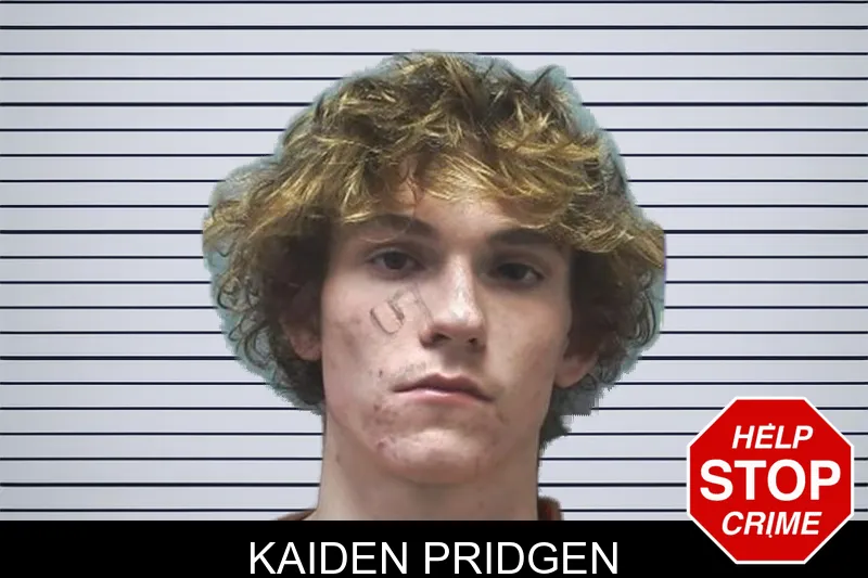 Kaiden Pridgen mugshot
