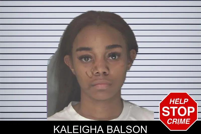 Kaleigha Balson mugshot
