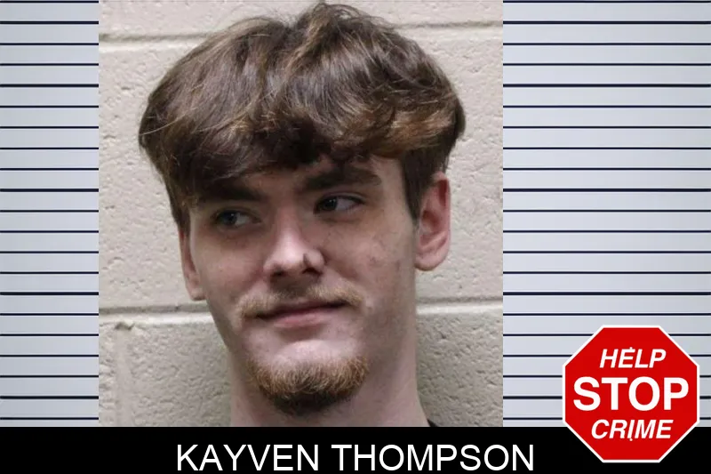 Kayven Thompson mugshot