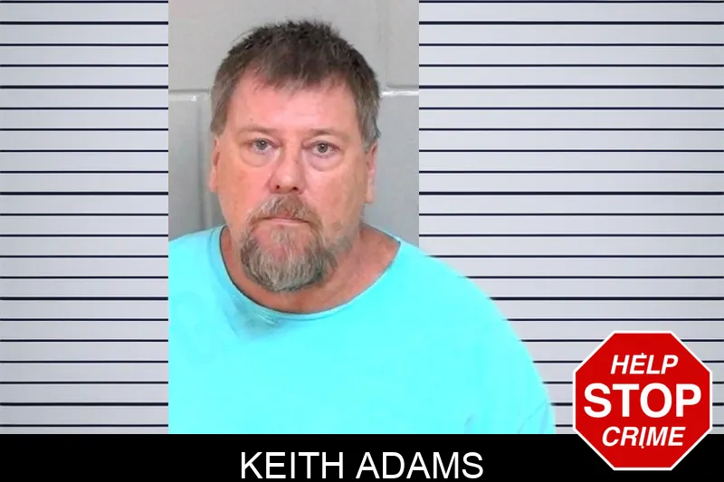 Keith Adams mugshot