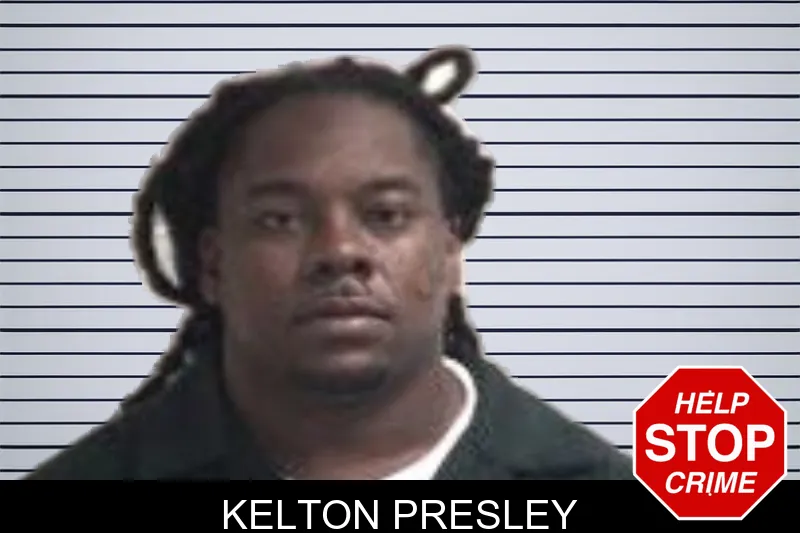 Kelton Presley mugshot