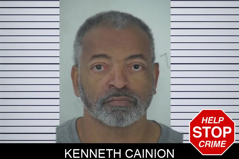 Kenneth Cainion mugshot