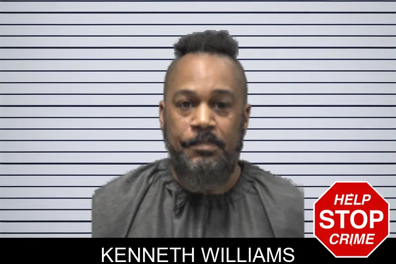 Kenneth Williams mugshot