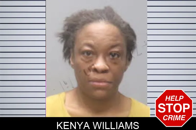 Kenya Williams mugshot