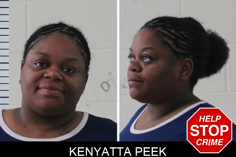 Kenyatta Peek mugshot – Houston County , Georgia Kenyatta Peek mugshot