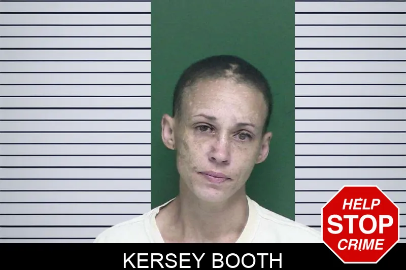 Kersey Booth mugshot