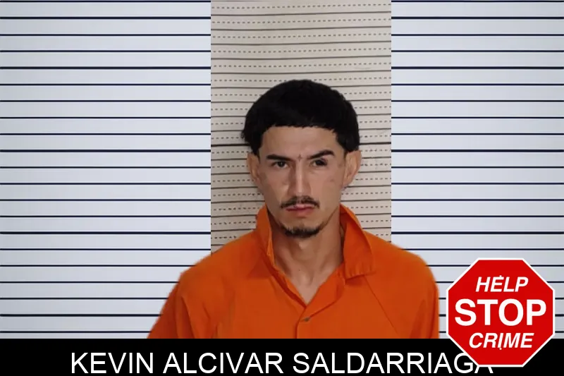 Kevin Alcivar Saldarriaga mugshot