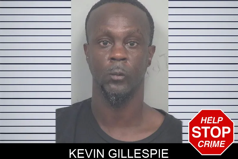 Kevin Gillespie mugshot