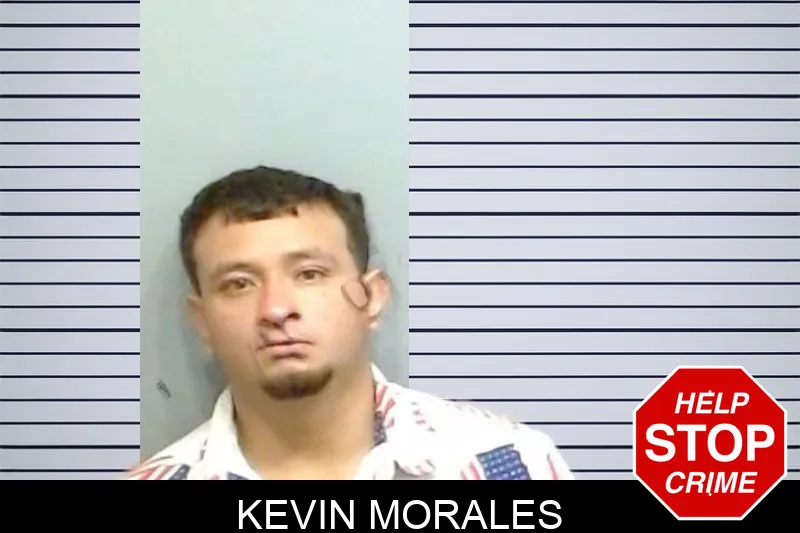 Kevin Morales mugshot