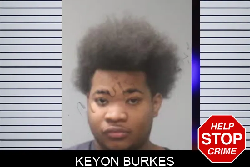 Keyon Burkes mugshot
