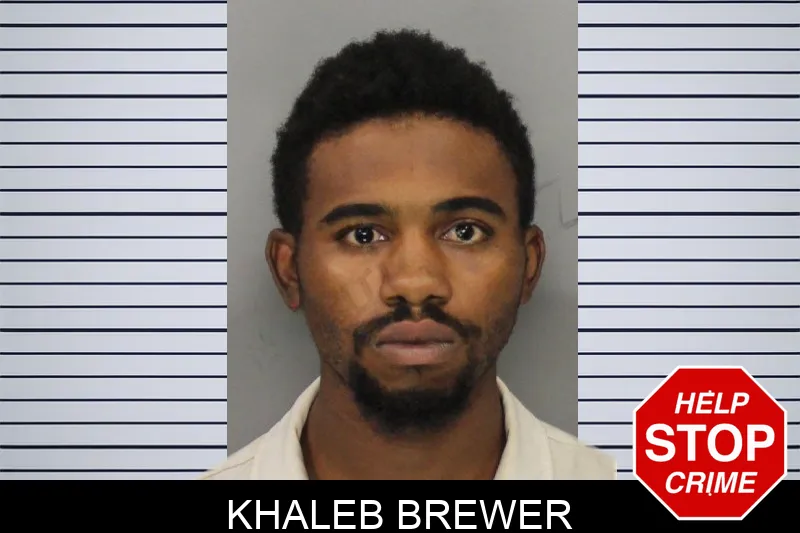 Khaleb Brewer mugshot