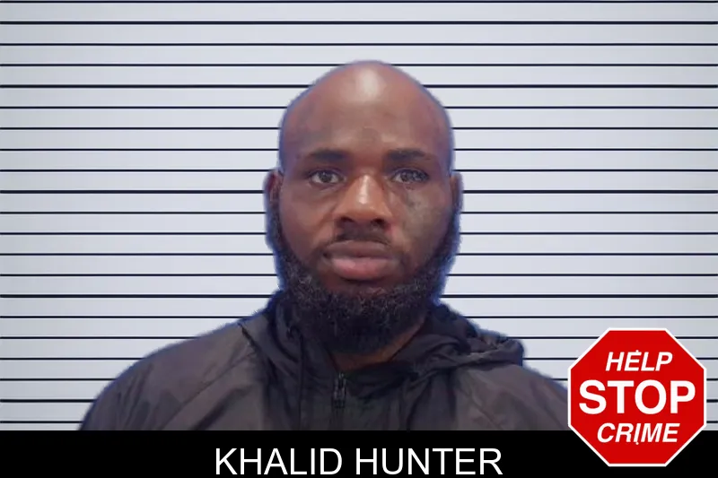 Khalid Hunter mugshot