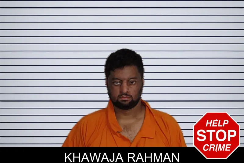 Khawaja Rahman mugshot