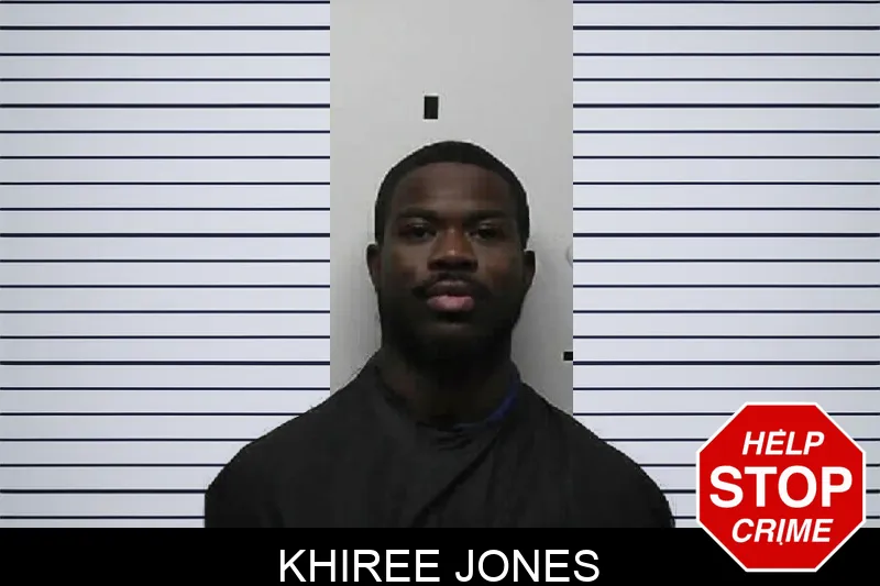 Khiree Jones mugshot