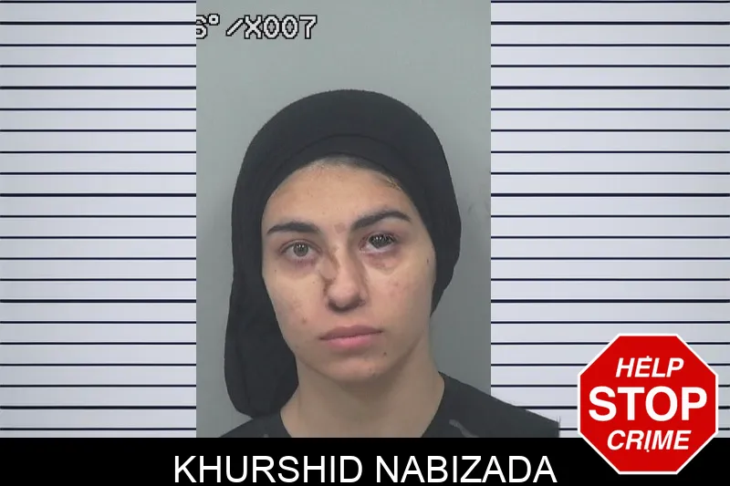 Khurshid Nabizada mugshot