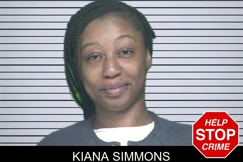 Kiana Simmons mugshot – Appling County , Georgia Kiana Simmons mugshot