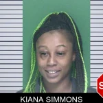 Kiana Simmons mugshot