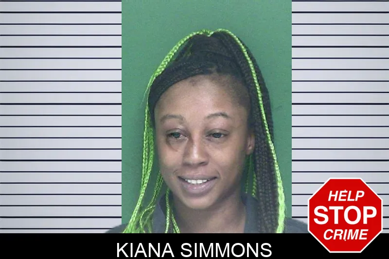 Kiana Simmons mugshot