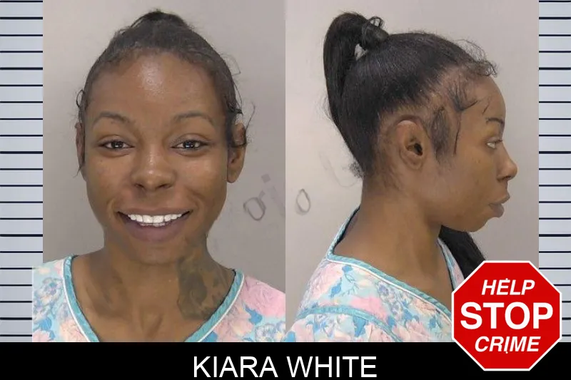 Kiara White mugshot