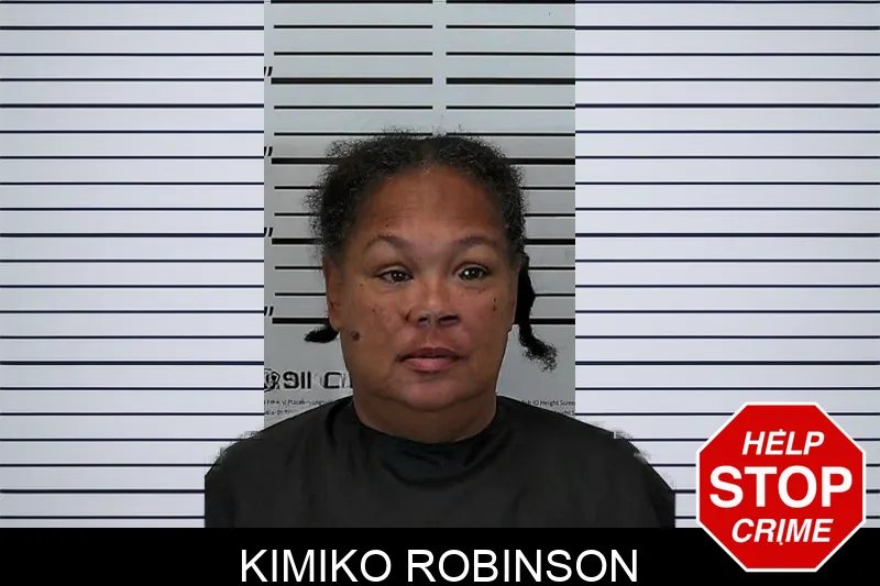 Kimiko Robinson mugshot