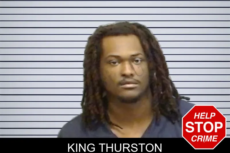 King Thurston mugshot