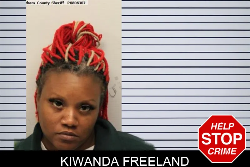 Kiwanda Freeland mugshot – Chatham County , Georgia Kiwanda Freeland mugshot