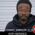 Kofi Mendes mugshot