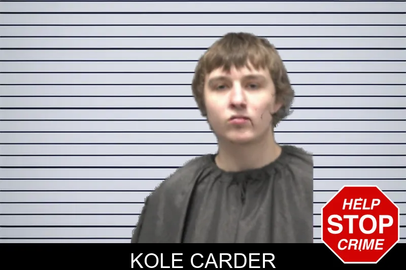 Kole Carder mugshot