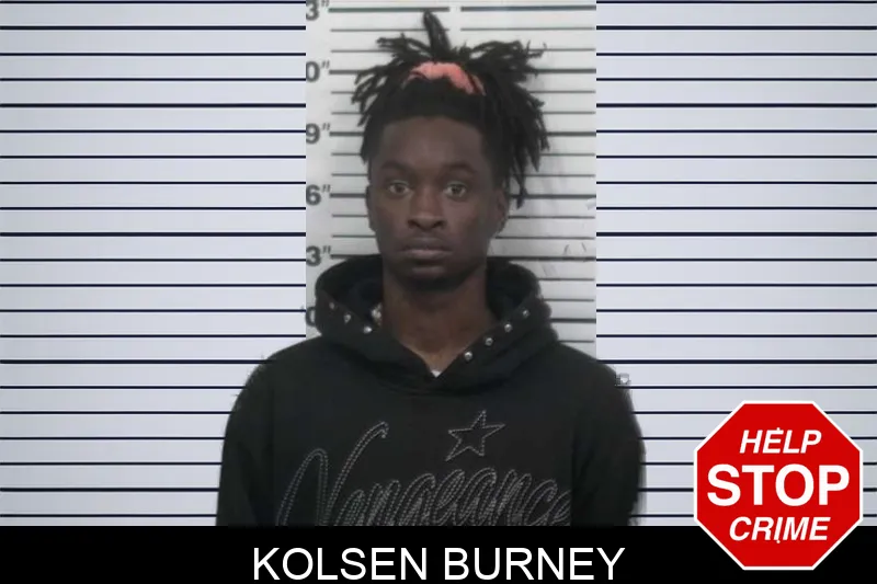 Kolsen Burney mugshot