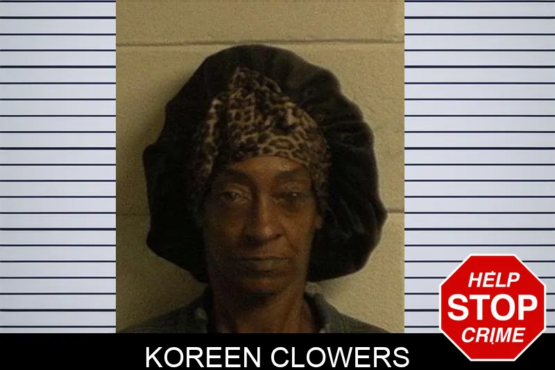 Koreen Clowers mugshot – Crawford County , Georgia Koreen Clowers mugshot