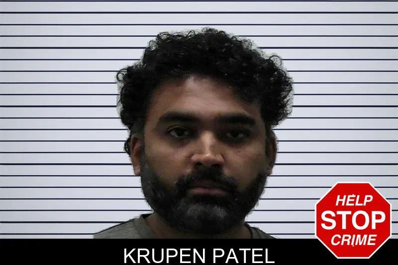 Krupen Patel mugshot