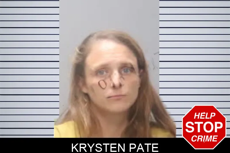 Krysten Pate mugshot