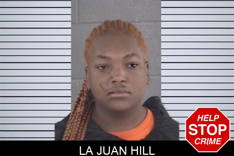 La Juan Hill mugshot