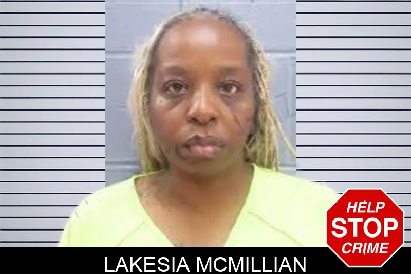 Lakesia McMillian mugshot
