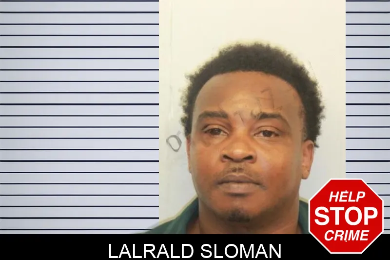 Lalrald Sloman mugshot