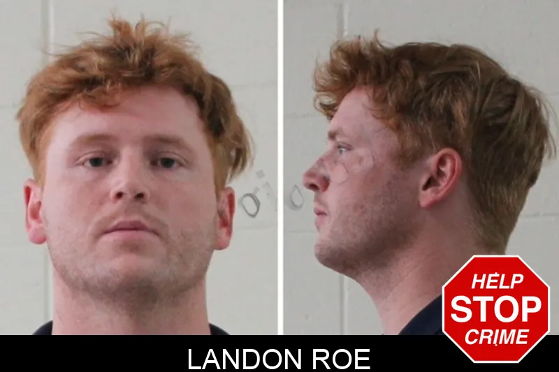 Landon Roe mugshot – Houston County , Georgia Landon Roe mugshot
