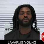 Lavarus Young mugshot – Hart County , Georgia Lavarus Young mugshot