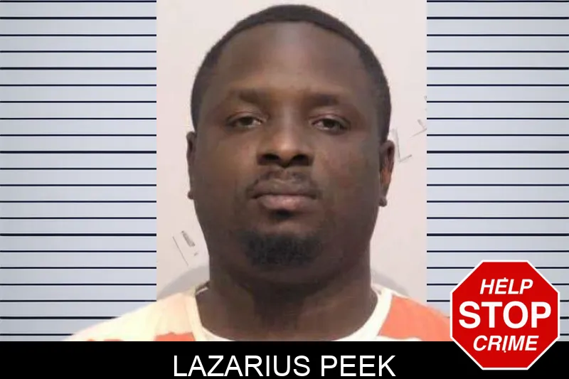 Lazarius Peek mugshot – Bartow County , Georgia Lazarius Peek mugshot
